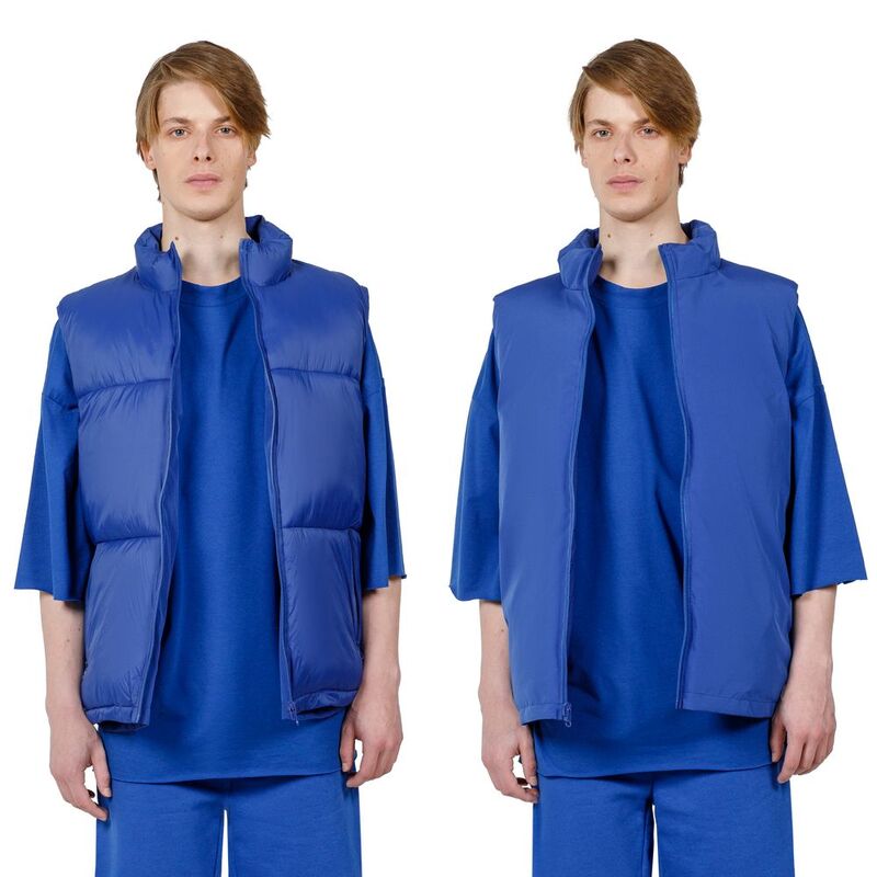 Жилет двусторонний V2, синий арт.15260.40