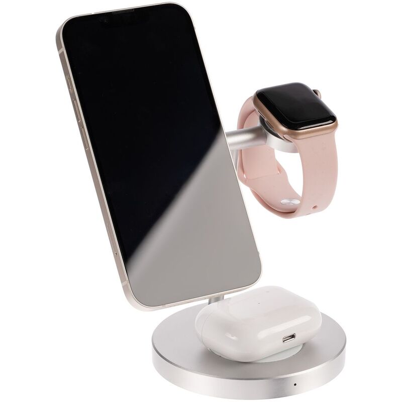 Зарядная станция Orbis, серебристая арт.24307.10