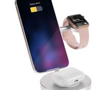 Зарядная станция Orbis, серебристая арт.24307.10