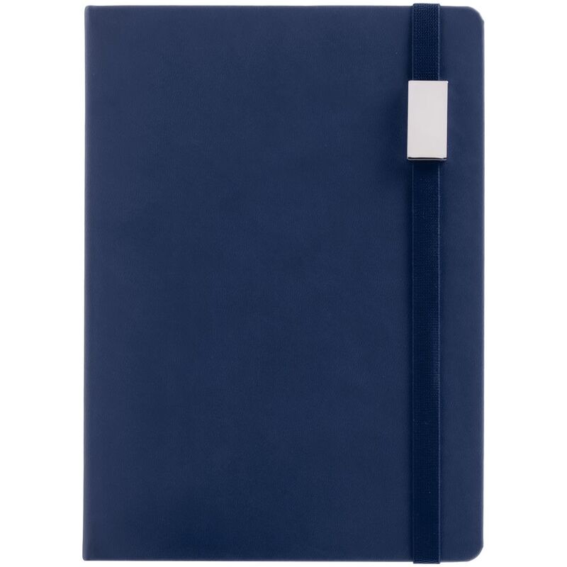 Ежедневник New Factor Metal, темно-синий арт.25000.44