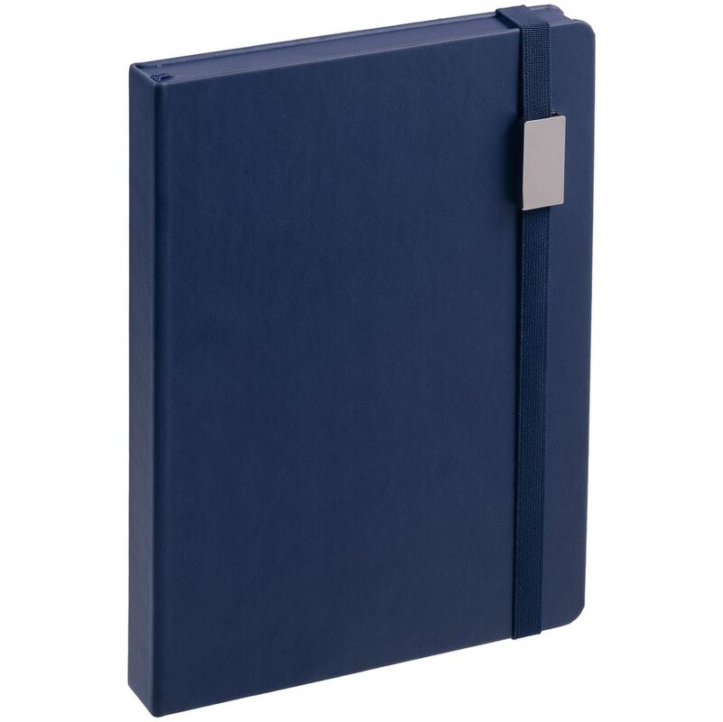 Ежедневник New Factor Metal, темно-синий арт.25000.44