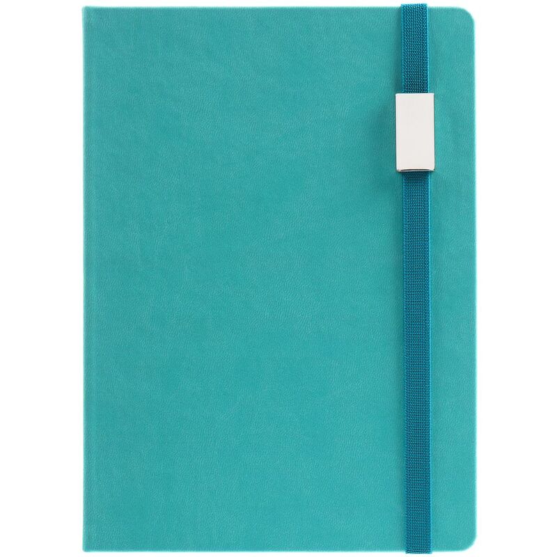 Ежедневник New Factor Metal, бирюзовый арт.25000.49