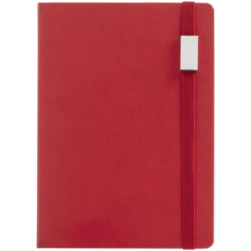 Ежедневник New Factor Metal, красный арт.25000.55