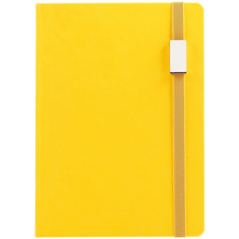 Ежедневник New Factor Metal, желтый арт.25000.80