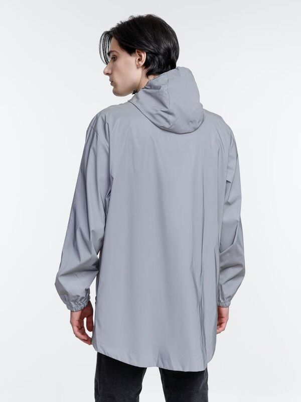 Парка Manifest из светоотражающей ткани, серая арт.16269.11