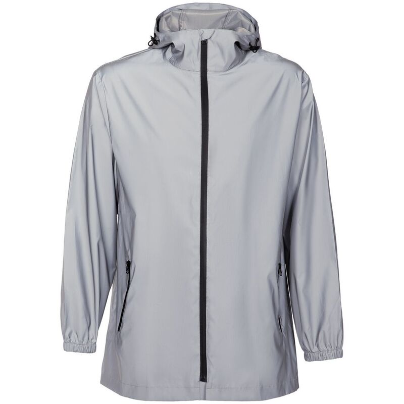 Парка Manifest из светоотражающей ткани, серая арт.16269.11