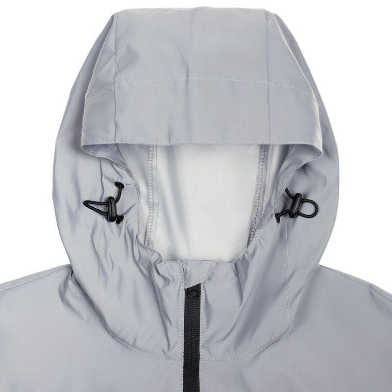 Парка Manifest из светоотражающей ткани, серая арт.16269.11