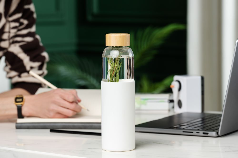 Бутылка для воды Onflow, белая арт.15399.10