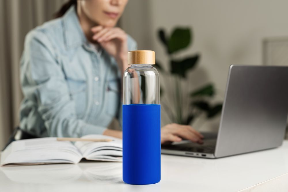 Бутылка для воды Onflow, синяя арт.15399.40