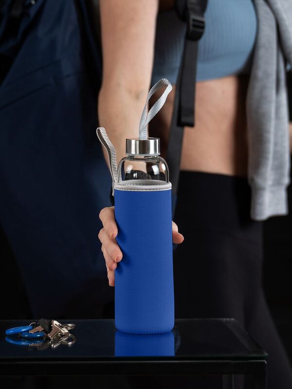 Бутылка для воды Sleeve Ace, синяя арт.15337.40