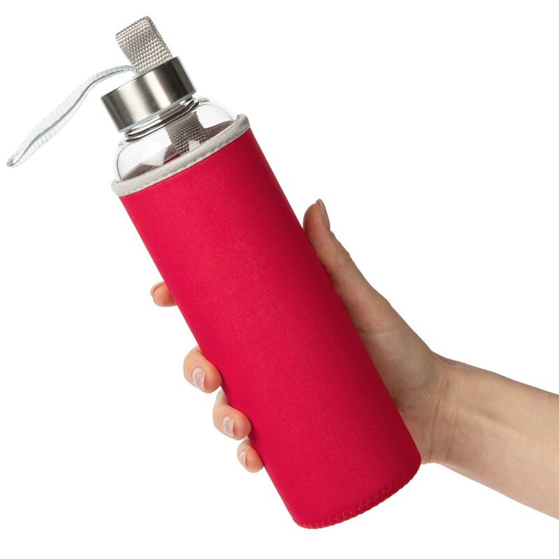 Бутылка для воды Sleeve Ace, красная арт.15337.50