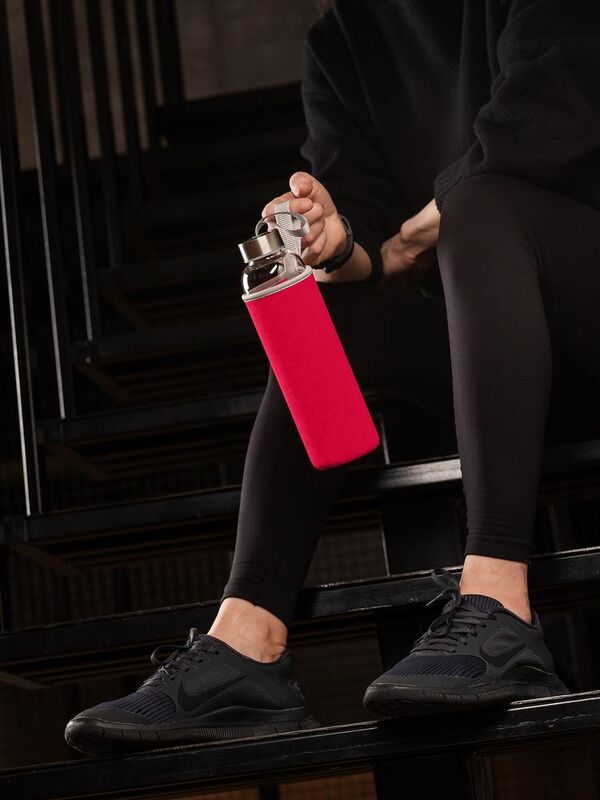 Бутылка для воды Sleeve Ace, красная арт.15337.50