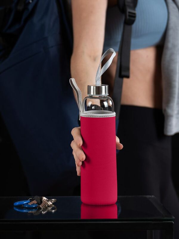 Бутылка для воды Sleeve Ace, красная арт.15337.50