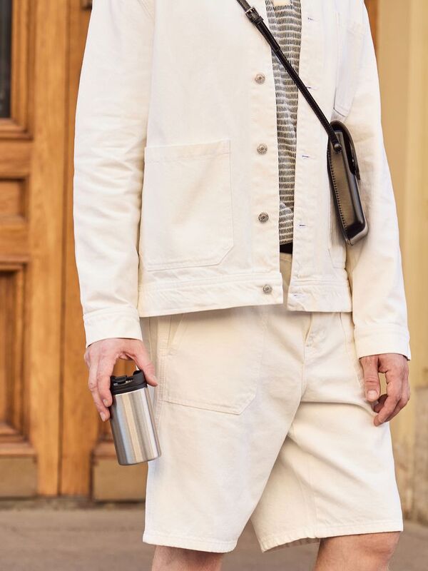 Термостакан Canella, серебристый арт.12394.10