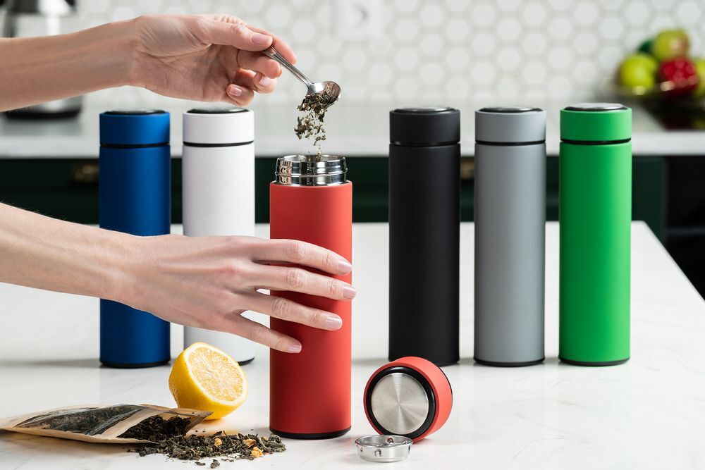 Термос с ситечком Percola, белый арт.15340.60