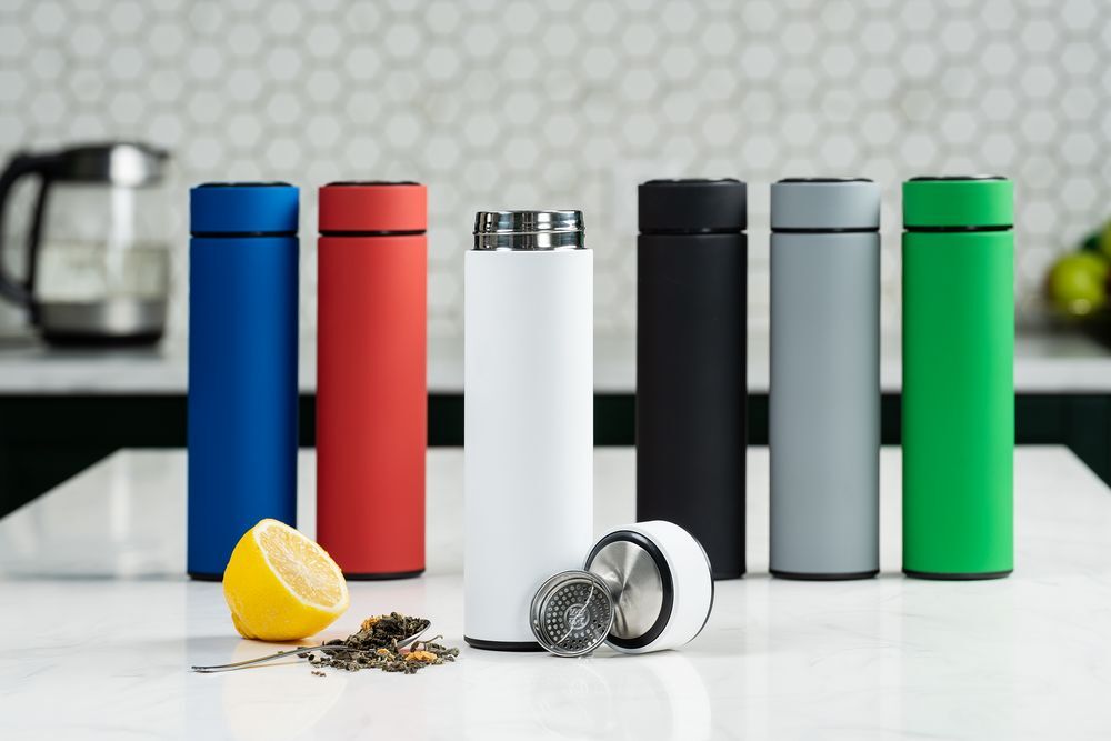 Термос с ситечком Percola, синий арт.15340.40