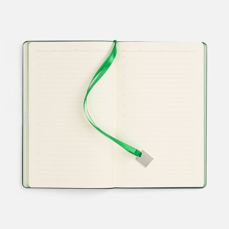 Ежедневник Shall Light, недатированный, зеленый арт.15060.90