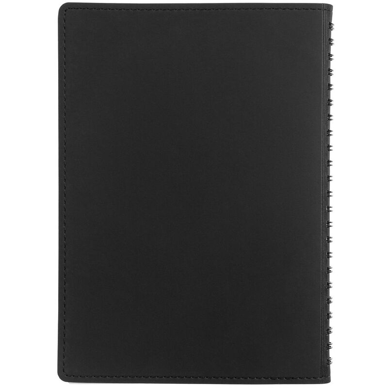 Ежедневник Spring Shall, недатированный, черный с серым арт.15215.33