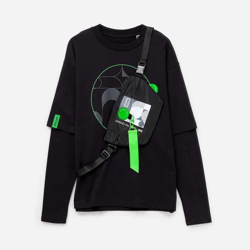 Поясная сумка W1, черная арт.15342.30