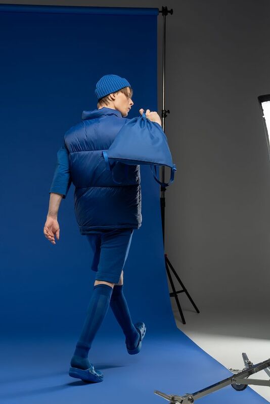 Основа для шопера-рюкзака B3, синяя арт.15419.40