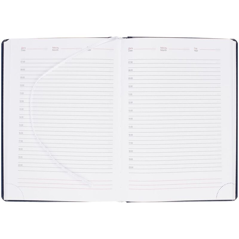 Ежедневник Nebraska, недатированный, синий арт.2879.44