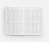 Ежедневник Nebraska, недатированный, синий арт.2879.44