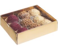 Шоколадные конфеты ручной работы Dulceneo, 9 шт арт.15411