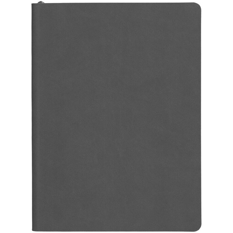 Блокнот Verso в клетку, темно-серый арт.15587.01