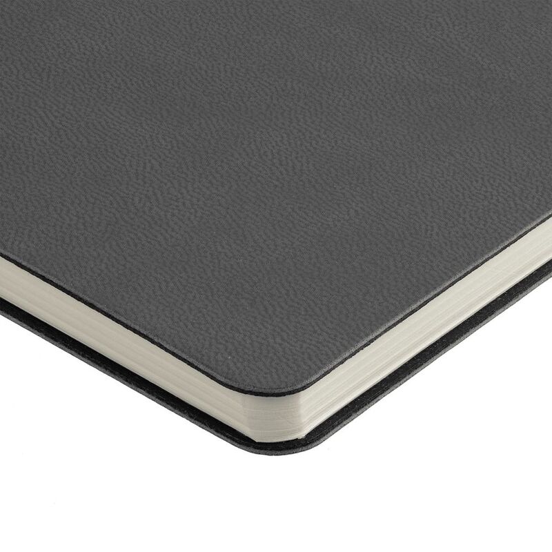 Блокнот Verso в клетку, темно-серый арт.15587.01