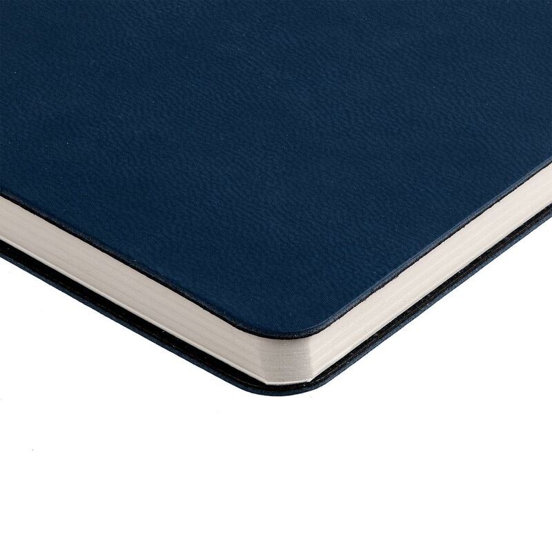 Блокнот Verso в клетку, темно-синий арт.15587.04