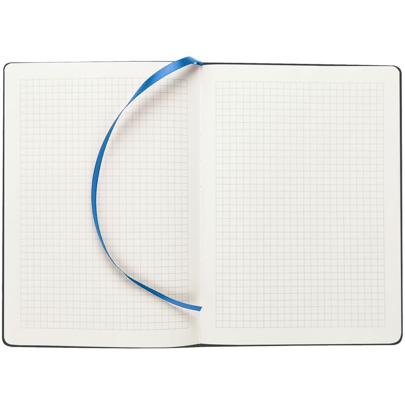 Блокнот Verso в клетку, синий арт.15587.14