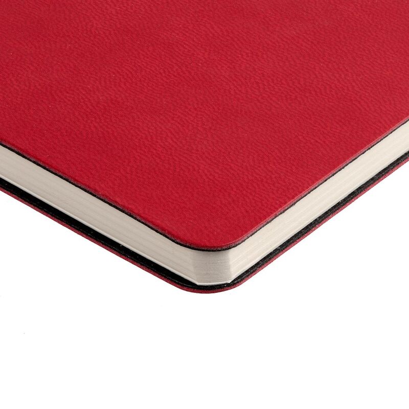 Блокнот Verso в клетку, красный арт.15587.05