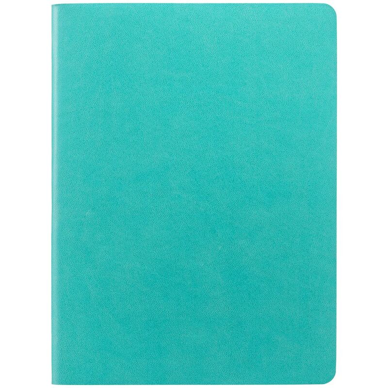 Блокнот Verso в клетку, бирюзовый арт.15587.19