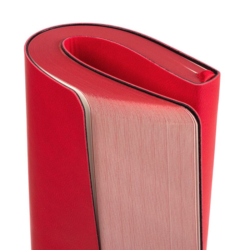 Ежедневник Fredo, недатированный, красный арт.27888.50