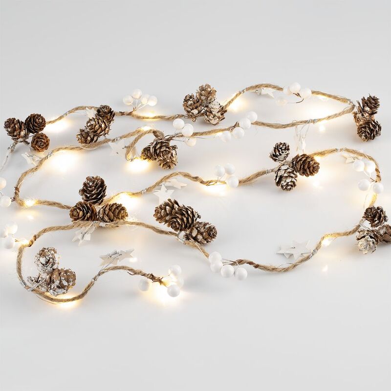 Светодиодная гирлянда Cones and Berries арт.15449.60