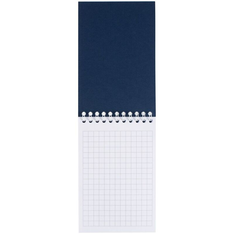 Блокнот Dali Mini в клетку, синий арт.26995.40