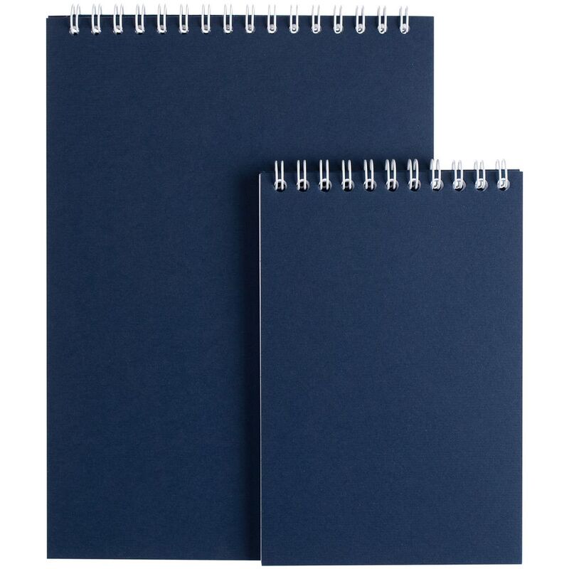 Блокнот Dali Mini в клетку, синий арт.26995.40