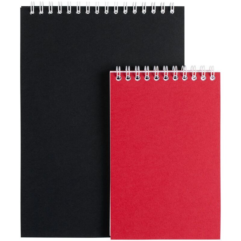 Блокнот Dali в клетку, черный арт.26069.30