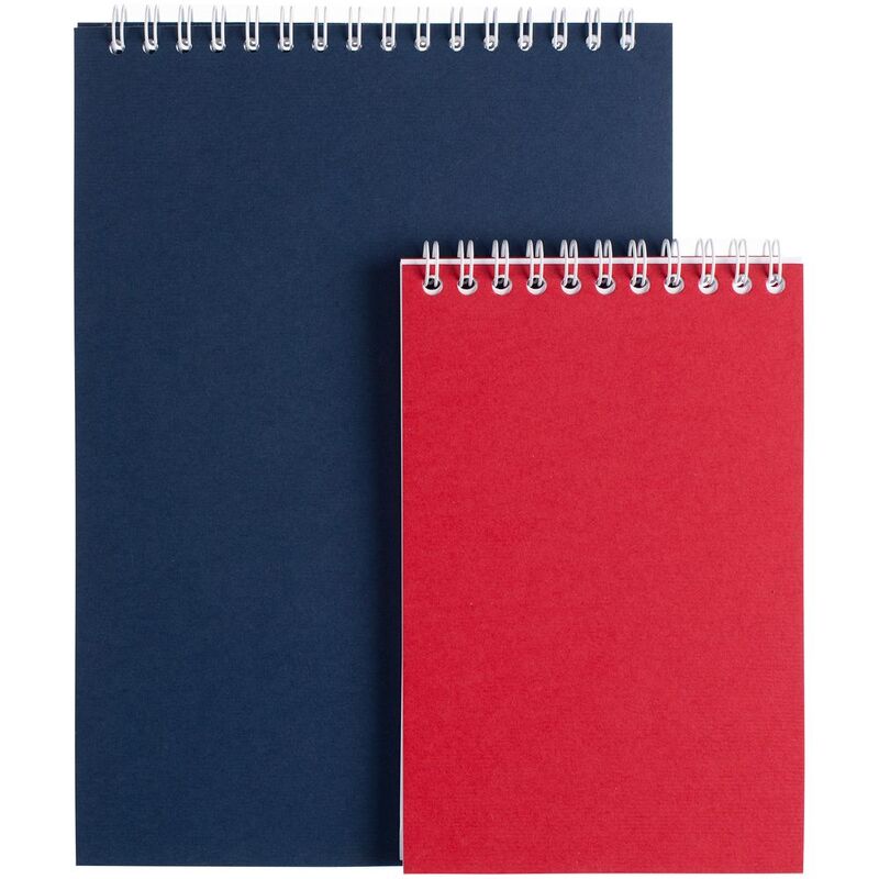 Блокнот Dali в клетку, синий арт.26069.40