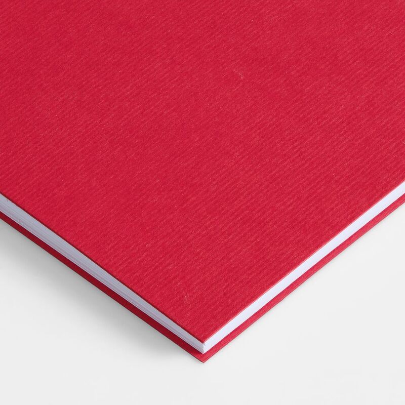 Блокнот Dali в клетку, красный арт.26069.50