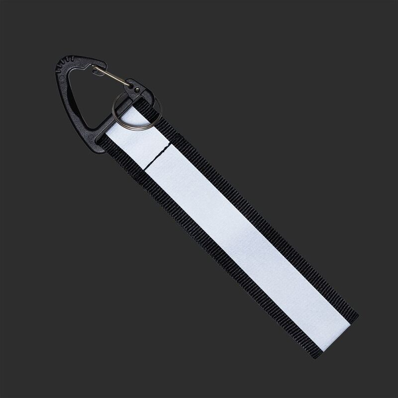 Светоотражающий брелок Flashline, серый с черным арт.15458.10