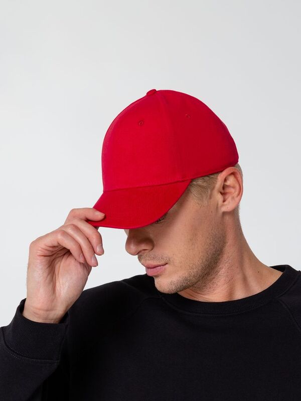 Бейсболка Hillside, красная арт.16204.50