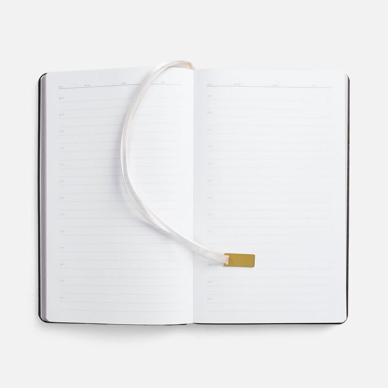 Ежедневник Petrus, недатированный, черный арт.15421.30