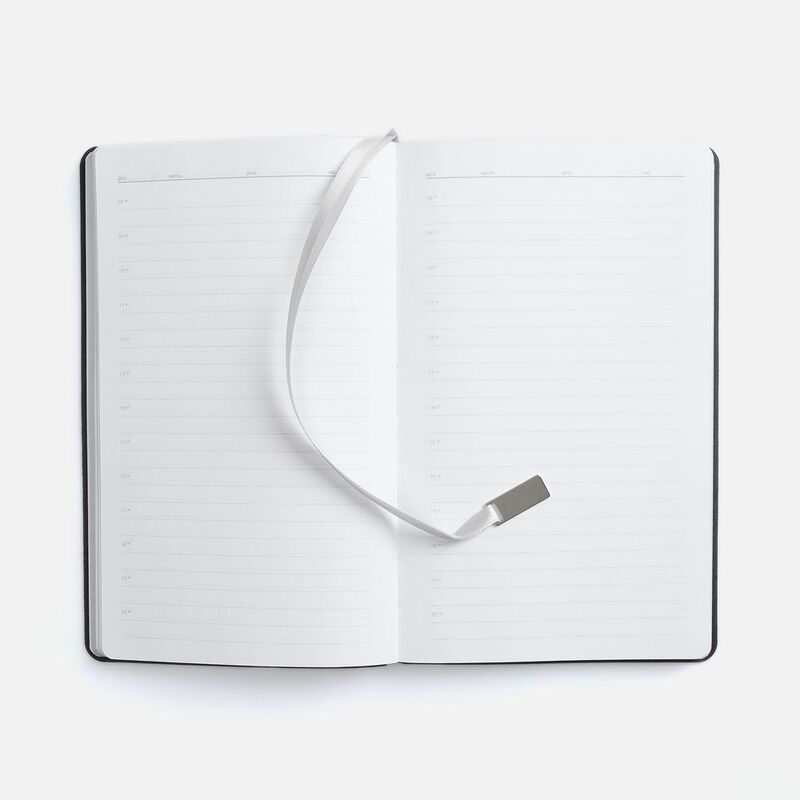 Ежедневник Petrus, недатированный, серый арт.15421.10