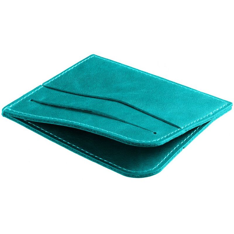 Чехол для карточек Apache, бирюзовый арт.11414.49