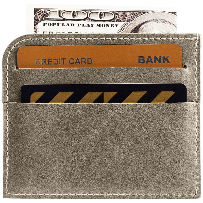 Чехол для карточек Apache, серый арт.11414.10