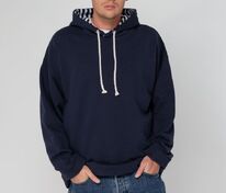 Худи унисекс оверсайз Seamark, темно-синее арт.15716.44