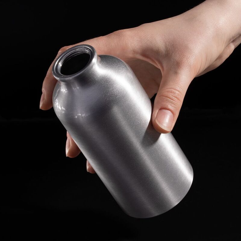 Бутылка для воды Funrun 400, серебристая арт.15423.10