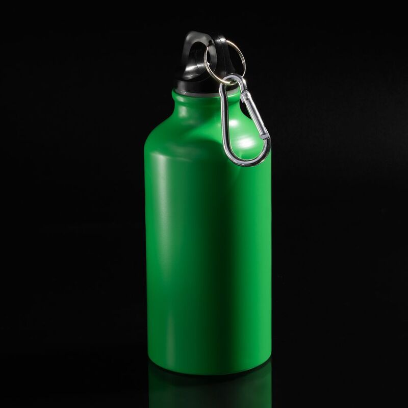 Бутылка для воды Funrun 400, зеленая арт.15423.90