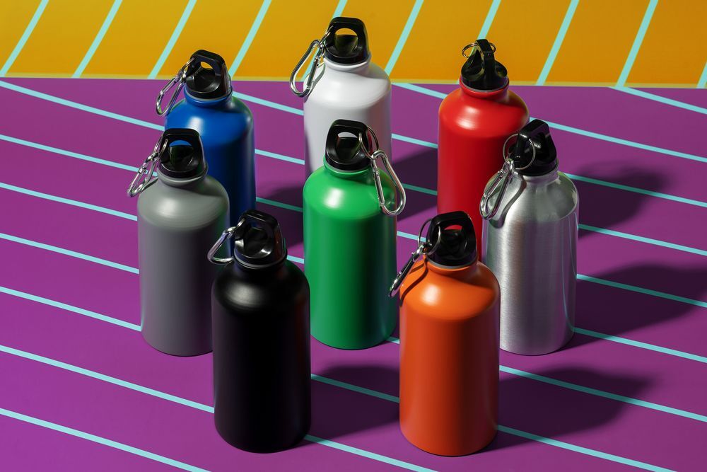 Бутылка для воды Funrun 400, серая арт.15423.11